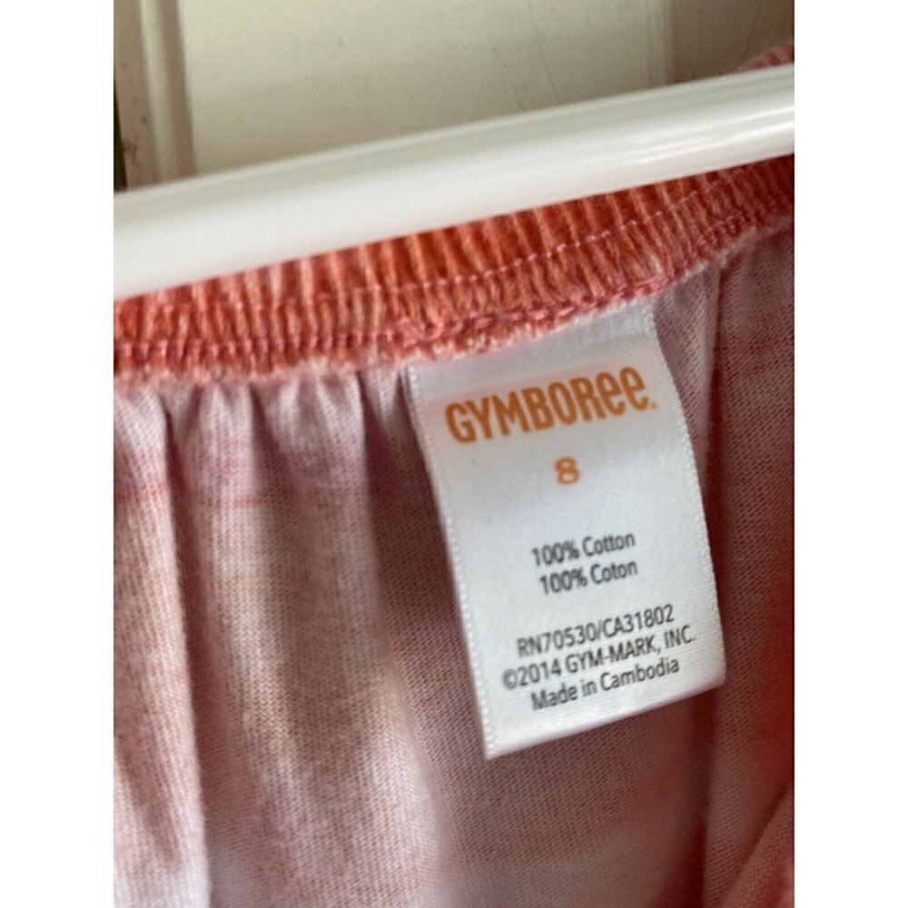 Gymboree Size 8 Peachy Orange Sun Dress - Picture 4 of 4